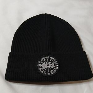 Canada Goose Arctic Program Black Knit Hat